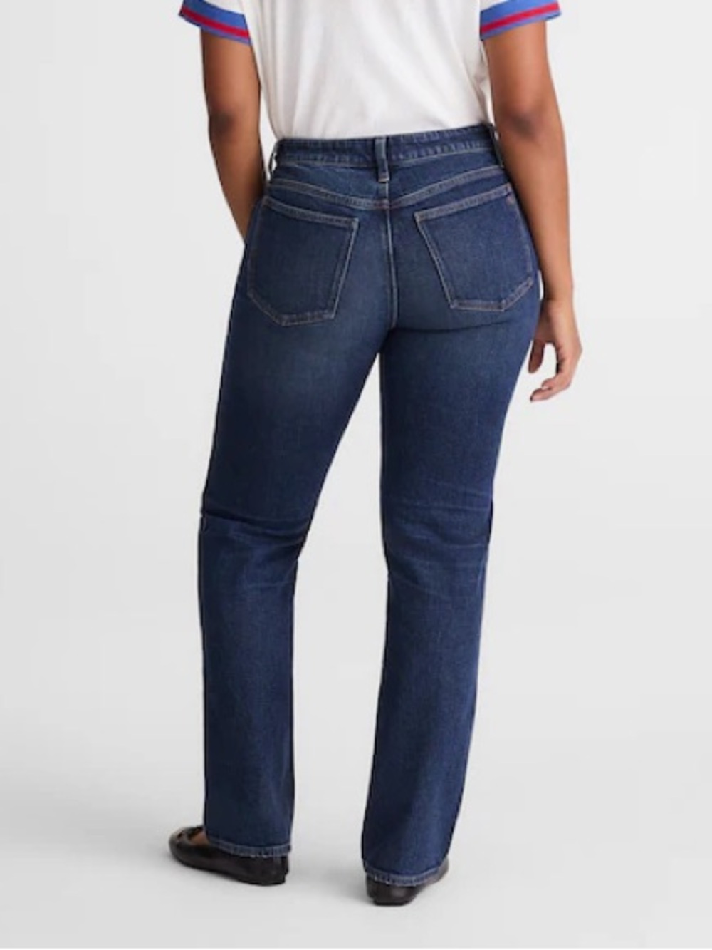 Madewell The Curvy Longline Straight Jeans